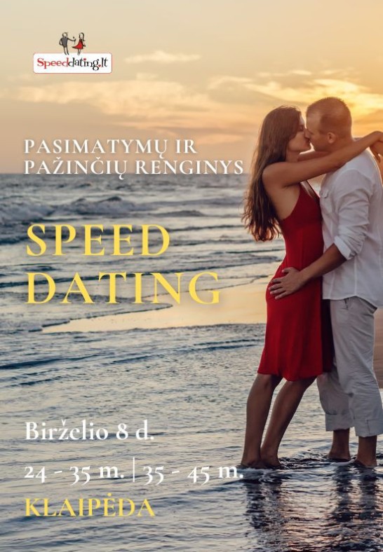 Speed Dating'as (liet. Greitasis pasimatymas). Pažinčių renginys grupei 35-45 m. | Klaipėda