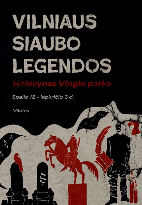 DARBO DIENŲ BILIETAS (10.14 - 10.17)  | VILNIAUS SIAUBO LEGENDOS  Helovynas Vingio parke