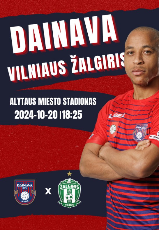 A lyga: FK ''Dainava'' - FK ''Žalgiris''