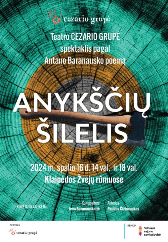 Cezario grupė Spektaklis ''Anykščių šilelis''