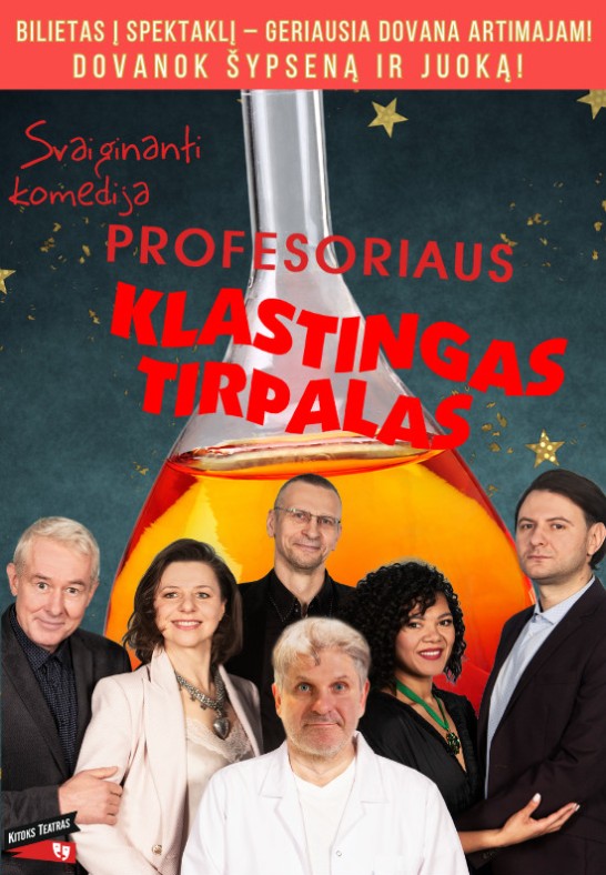 Svaiginanti komedija ''Profesoriaus klastingas tirpalas'' | Širvintos