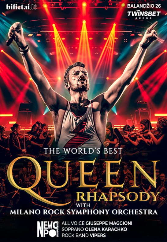 QUEEN Rhapsody by Vipers with Italian Rock Symphony Orchestra | Vilnius