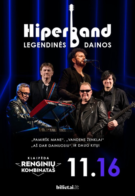 HIPERBAND - legendinės dainos | Klaipėda