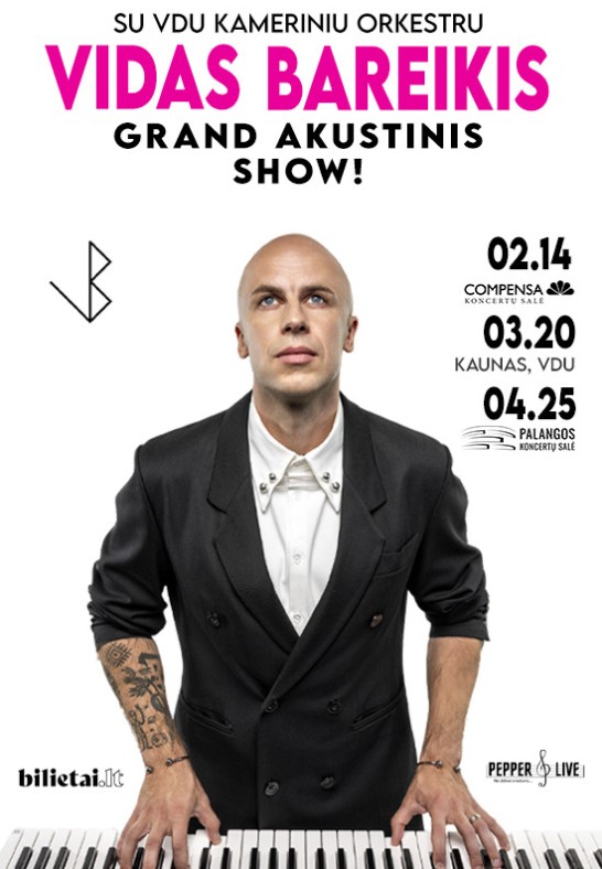 Vidas Bareikis | Grand akustinis show