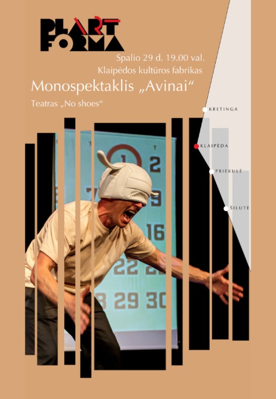 Monospektaklis ''Avinai'' / Teatras ''No shoes'' (Lietuva) | Klaipėda