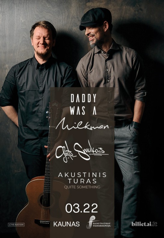 (Kaunas) Daddy Was A Milkman - acoustic tour 2025