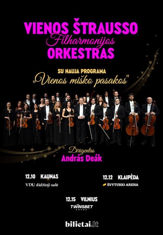 Vienna Strauss Philharmonie Orchestra | Klaipėda