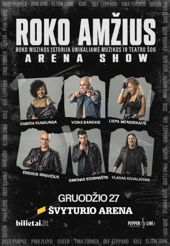 ROKO AMŽIUS: ARENA SHOW | Klaipėda