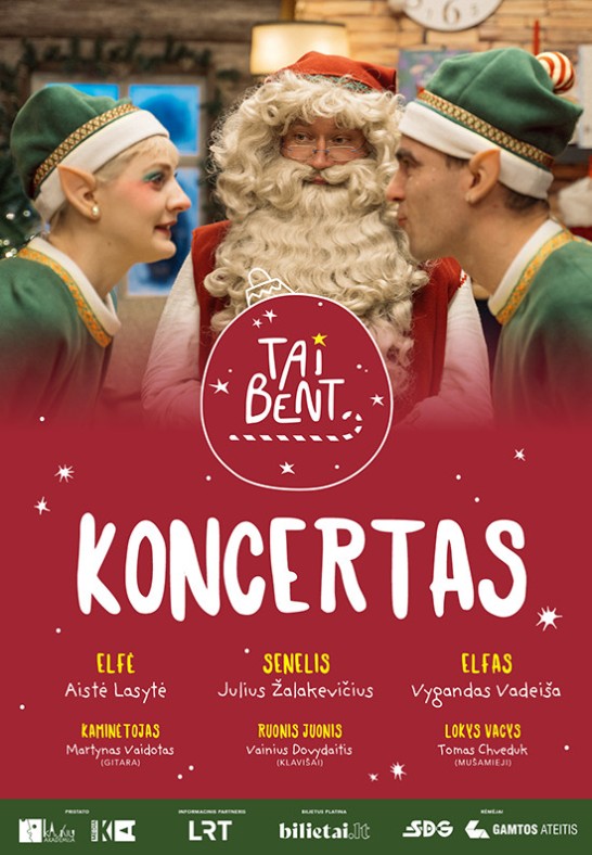 TAI BENT KONCERTAS - muzikinis spektaklis visai šeimai | Vilnius