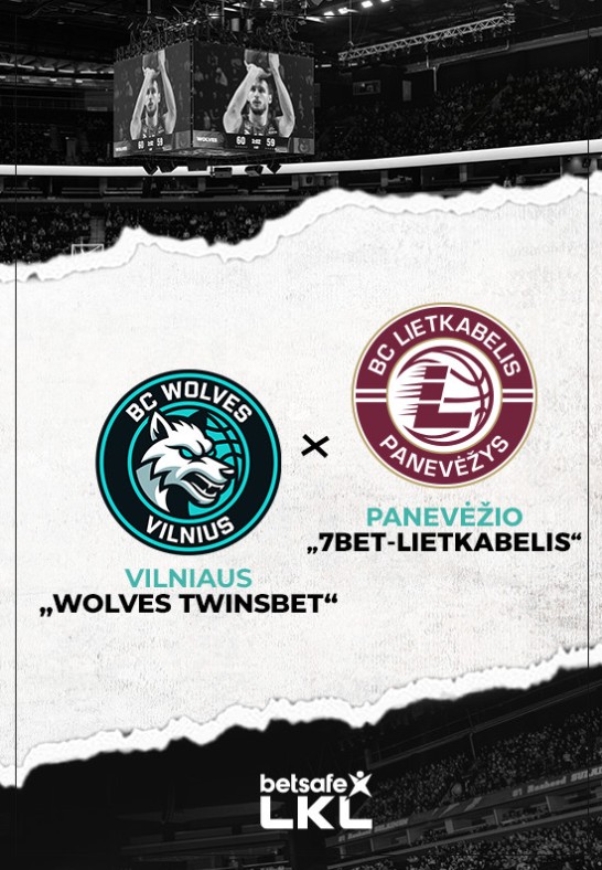 Vilniaus ''Wolves Twinsbet'' - Panevėžio ''7bet-Lietkabelis''