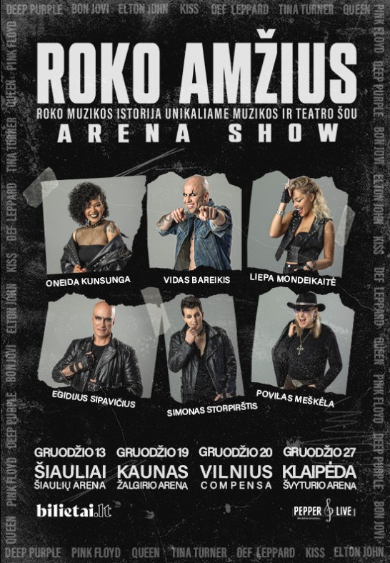 ROKO AMŽIUS: ARENA SHOW