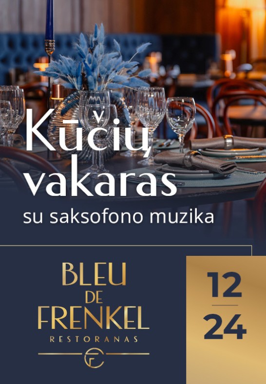 Kūčių vakaras su saksofono muzika | Šiauliai