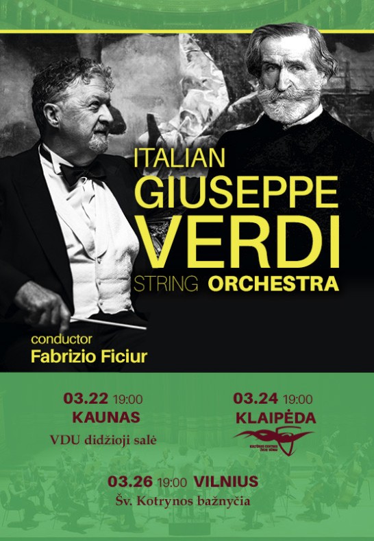 Italian Giuseppe Verdi String Orchestra | Klaipėda