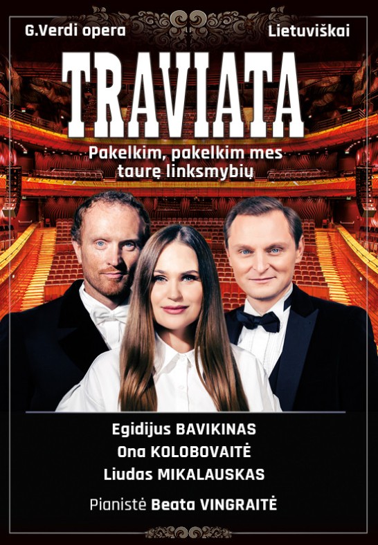 Opera TRAVIATA lietuviškai | Marijampolė